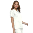 CHEROKEE - Cherokee 4700 V-Neck Scrub Top: White - XL