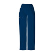 CHEROKEE - Cherokee 4200 Elastic Waist Scrub Trousers: Navy - M - Regular Leg