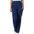 CHEROKEE - Cherokee 4200 Elastic Waist Scrub Trousers: Navy - M - Regular Leg
