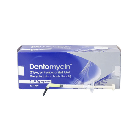 Dentomycin Periodontal Gel - 5 x 0.5g Applicators