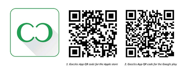 Goccles QR Codes Goccles App QR Codes