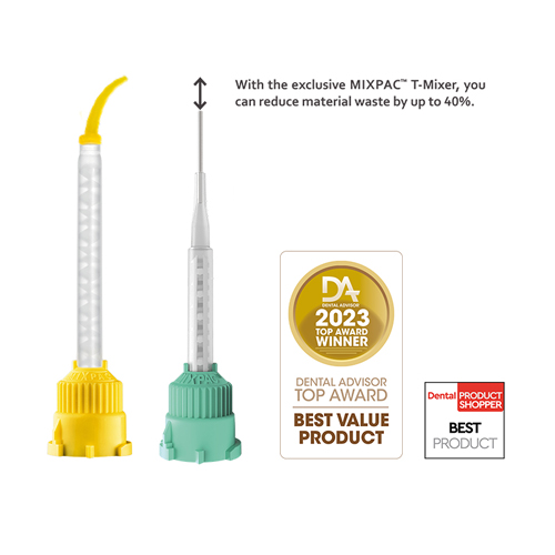 T-Mixer Colibri Plus Tip Reduce Material Waste by up to 40% T-Mixer Colibri Plus Tip Reduce Material Waste by up to 40%